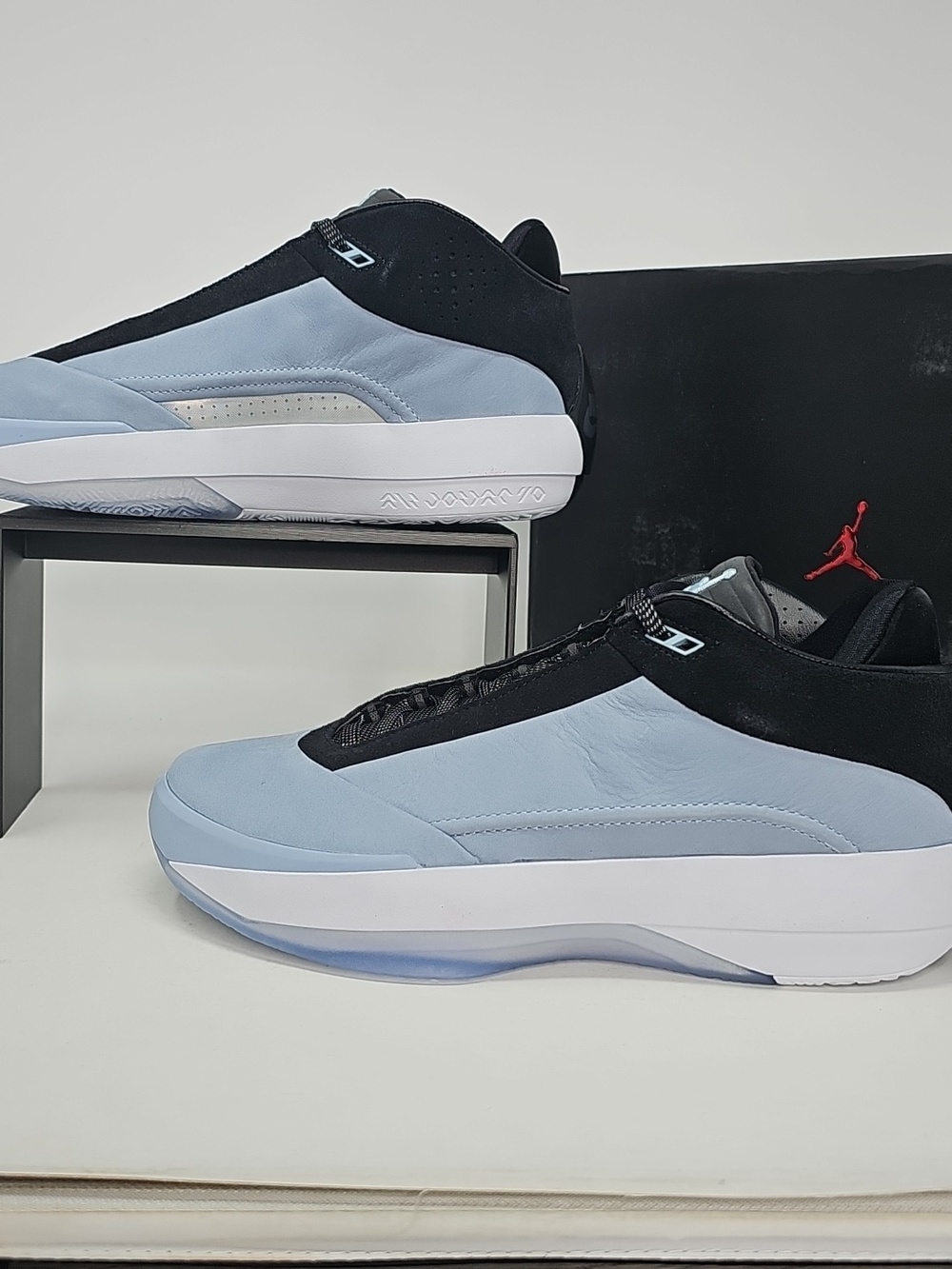 Air Jordan 40 Blue Suede Mens Basketball Shoes - Size 9 - Picture 3 of 10